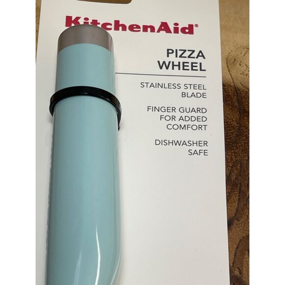 KitchenAid Ice‎ Blue Pizza Wheel With Stainless Steel Blade  New! - Picture 2 of 6